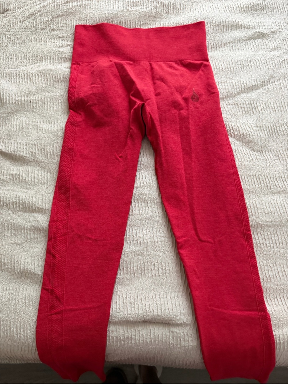 Women’s ' High-Waist Red Leggings